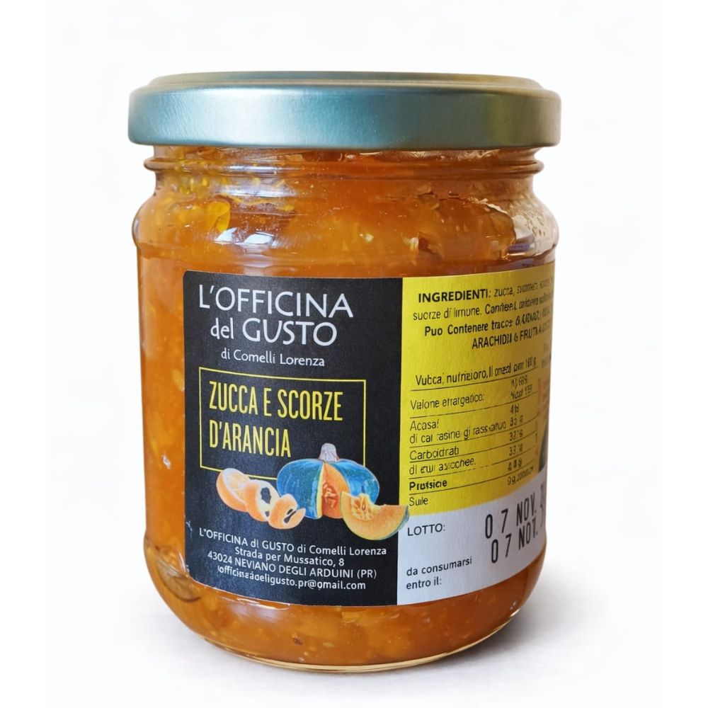 🎃🍊 Composta di zucca e di scorze d'arancia