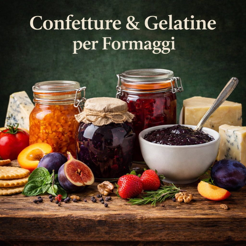 🧅 🌶️ 🍄 🍝Confetture & Gelatine per Formaggi