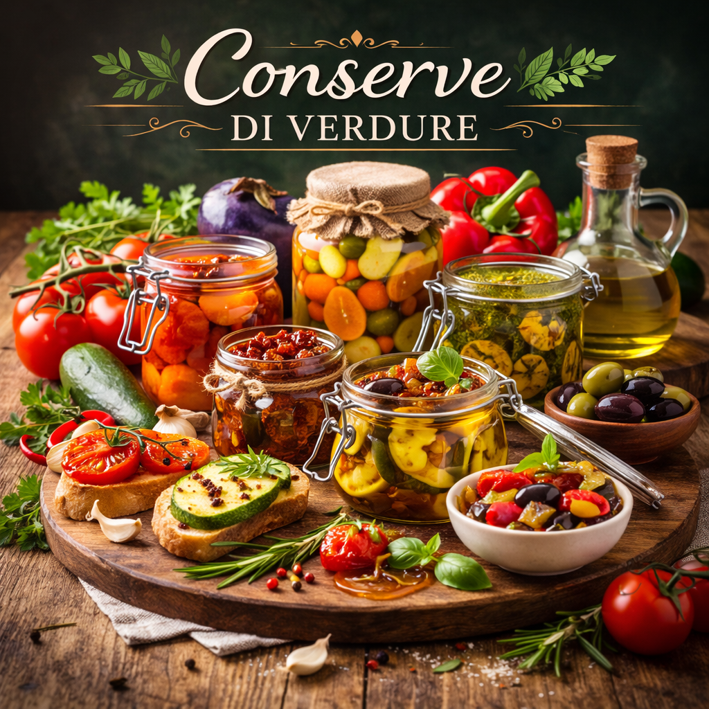 🌿Conserve di verdure