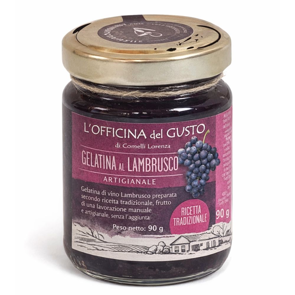 🍷 Gelatina al Lambrusco