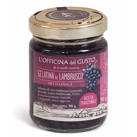 🍷 Gelatina al Lambrusco