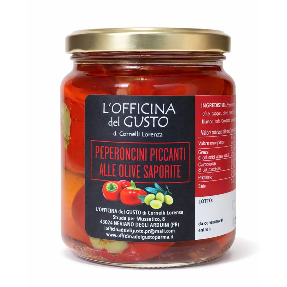 🌶️Peperoncini Piccanti alle Olive Saporite