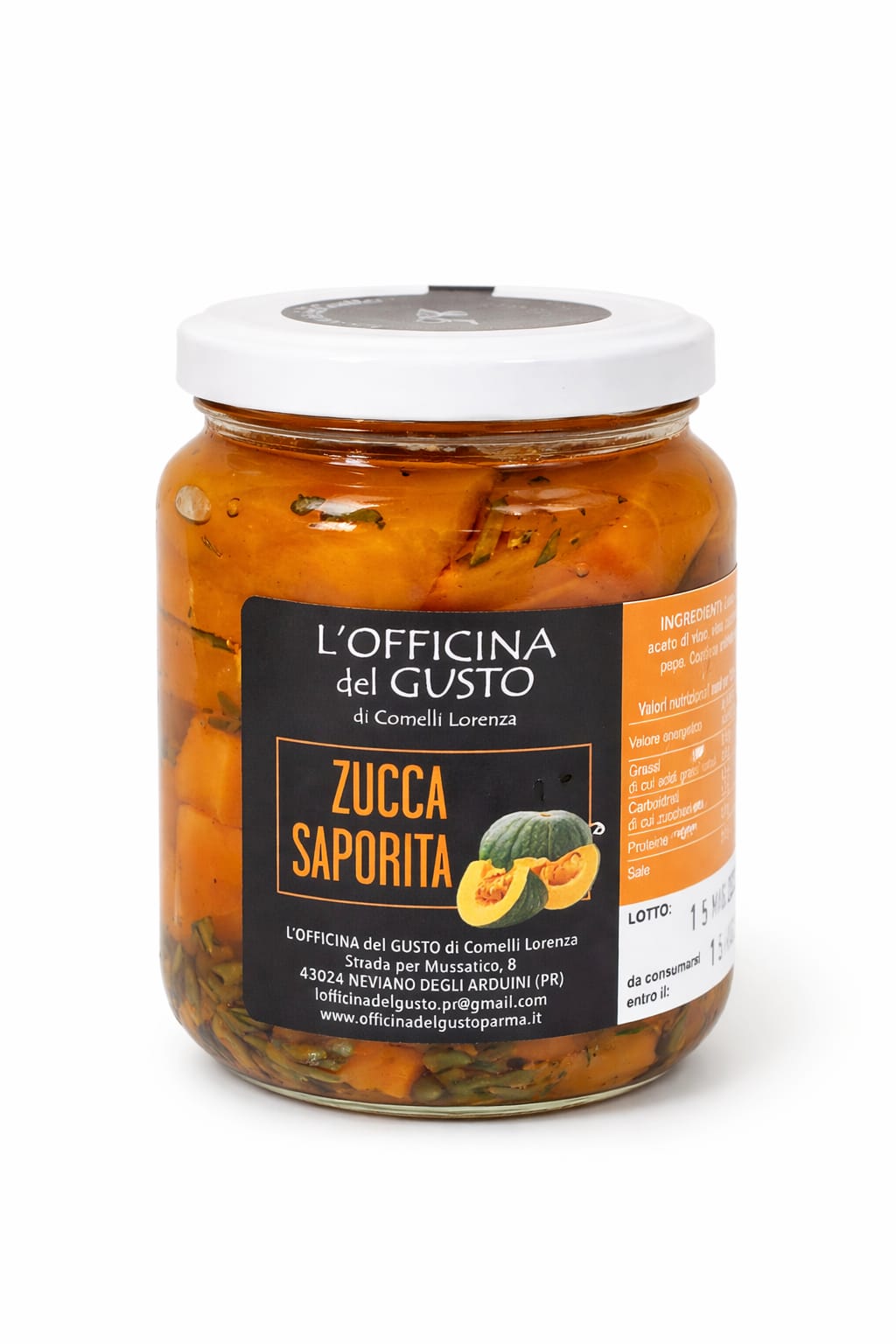 ZUCCA SAPORITA SOTT'OLIO